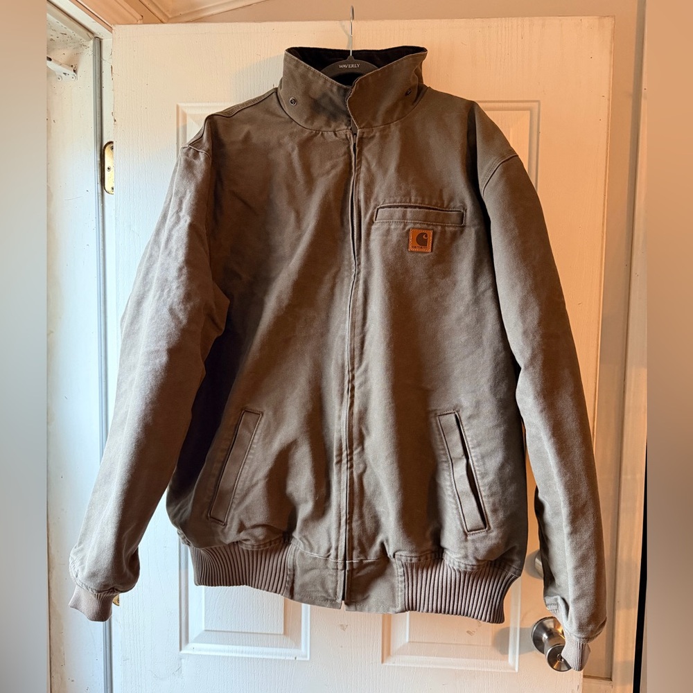 Carhartt Men's Tan Bomber Jacket